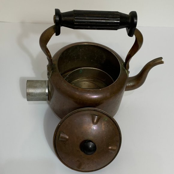 Swan Brand Design Vintage Swan Brand Bulpitt Copper Electric Kettle